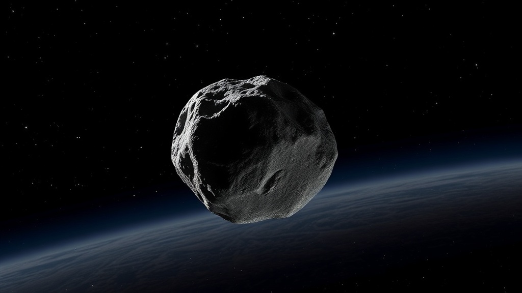 はやぶさ2が小惑星リュウグウに接近するイメージ図